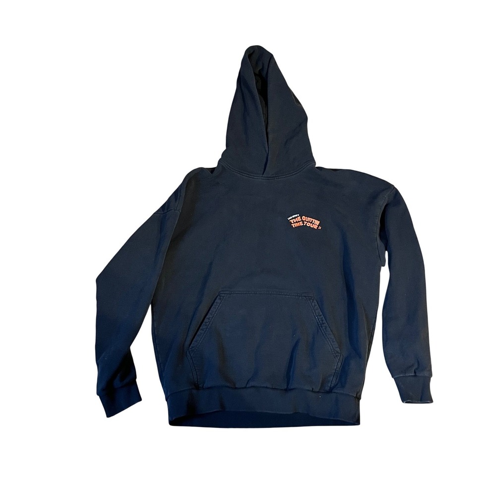 Zach Bryan Hoodie Mens Large M Country Concert‎ The Quittin Time Tour Hoodie